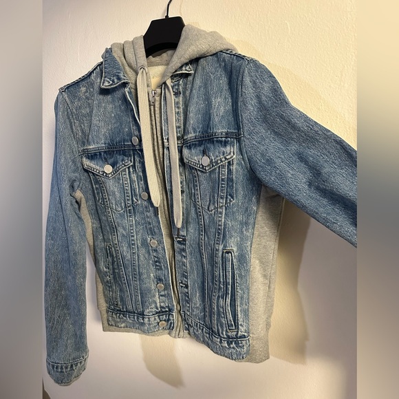 Blank NYC denim zip hoodie - Picture 4 of 5